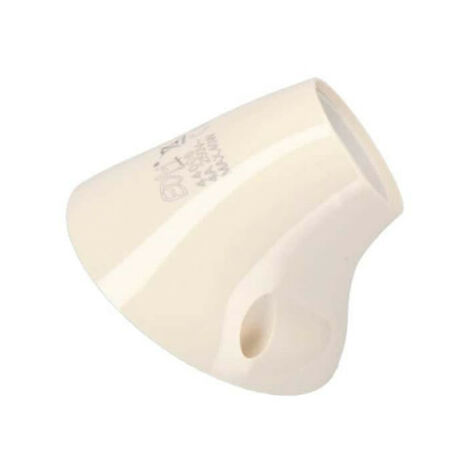 Douille de lampe à douille courbée e27 edm sous film rétractable