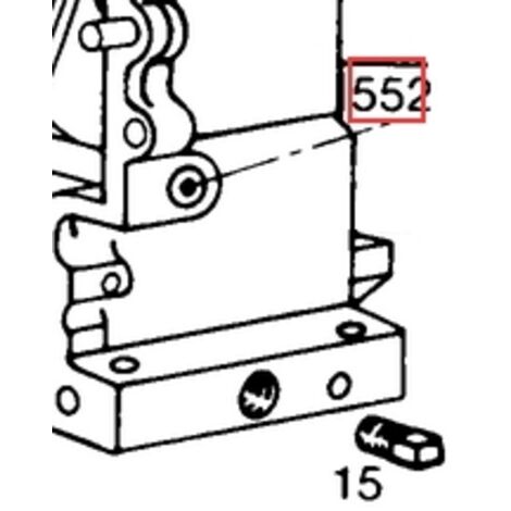 Douille de moteur de tracteur de pelouse BRIGGS & STRATTON d'origine 231056