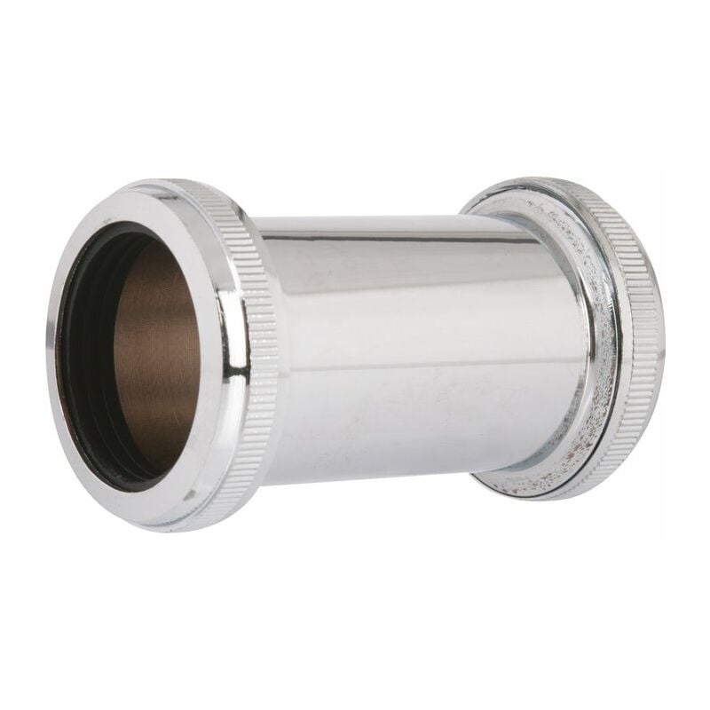 Valentin - Douille de raccordement grise droite à serrage - diamètre 32 mm