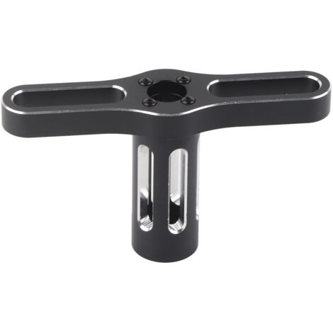 Douille de roue 17mm pour modèles TRAXXAS 1/10 et 1/8 - Clé à écrou avec embout hexagonal et protection rouge