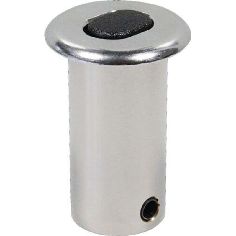 Douille de sol BKS b 9003 laiton, brillant nickel - B-90030-00-0-4