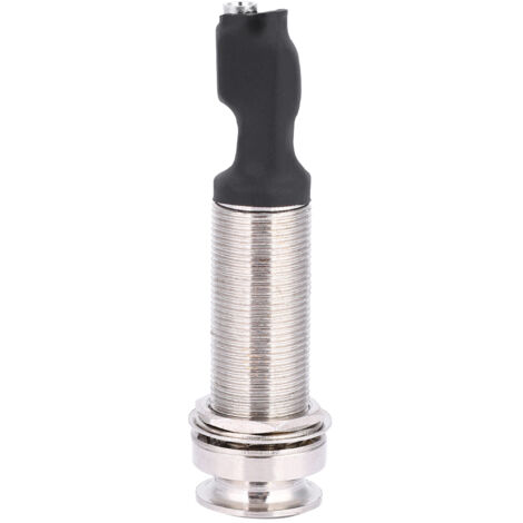 Douille de sortie 1/4" (6,35mm) avec entrée 2,5mm pour guitare acoustique, intégrant un capteur piézo pour manche réglable.