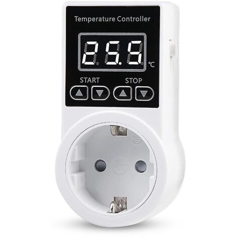 Douille de thermostat avec capteur, prise UE étanche