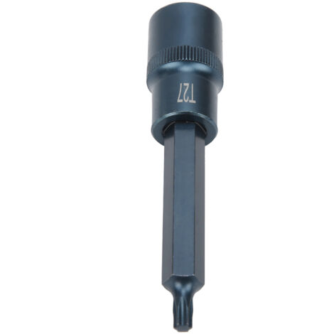 Douille de Tournevis Étoile en Acier Allié S2 Haute Précision pour Clé à Main 100xT27
