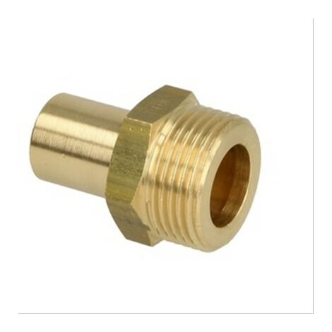 Douille de tuyau diamètre 22 mm x 3/4’’ FM modèle large pour tuyau solaire ondulé