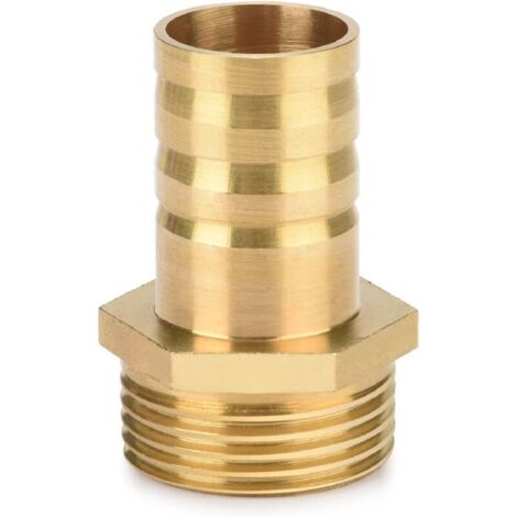 Douille de tuyau en laiton, adaptateur de raccord de tuyau en laiton 3/4" FG x 3/4" douille (19mm) 1 pièce