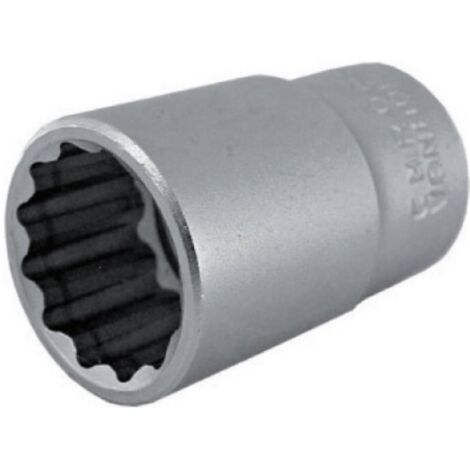 Douille DEDRA 1/2", 20 mm, 12 pans - Acier CrV durable