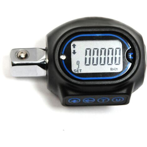Douille dynamométrique 1/2", 3/8", 1/4", 0 - 200 Nm, écran LCD