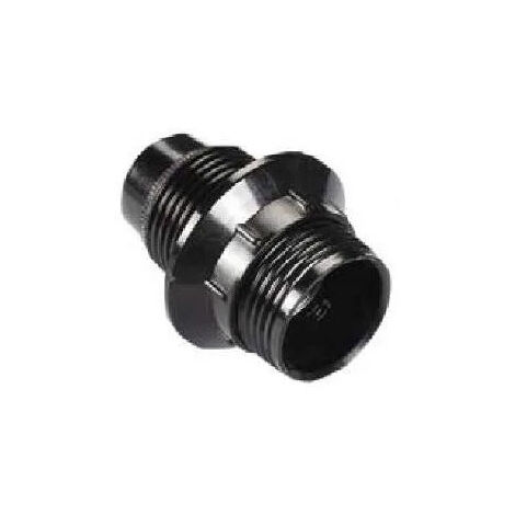 Douille E14 noire filetée, avec bague, diamètre 10, 6W, 2A, 250V
