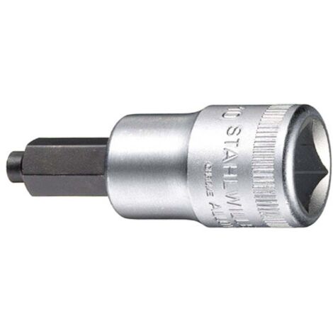 Douille-embout 6 pans intérieurs à téton 10 mm Longueur: 60 mm Stahlwille 03070010 Propulseur: 1/2 (12.5 mm) 1 pc(s)