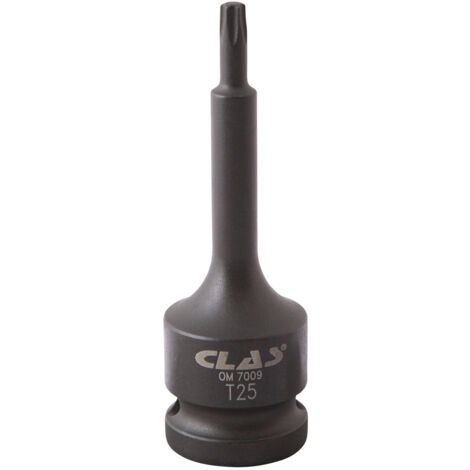 Douille embout choc torx T25 1/2" Cr-Mo - SA 7012 - CLAS Equipements