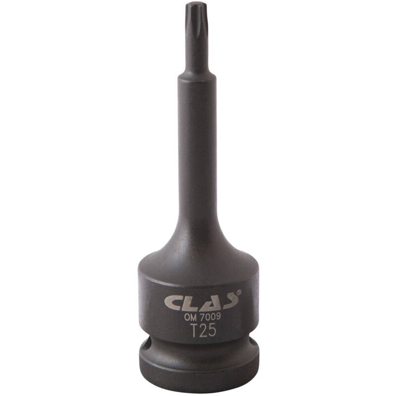 Douille embout choc torx T25 1/2' Cr-Mo - sa 7012 Clas Equipements