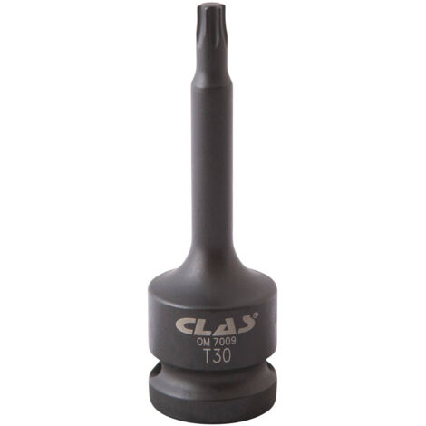 Douille embout choc torx T30 1/2" Cr-Mo - SA 7013 - CLAS Equipements