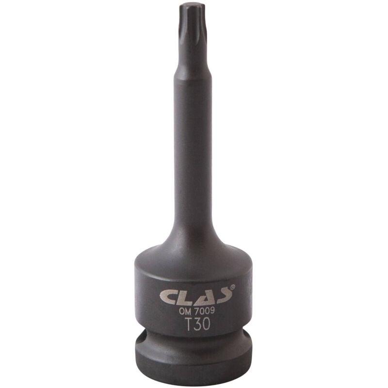 Douille embout choc torx T30 1/2' Cr-Mo - sa 7013 Clas Equipements