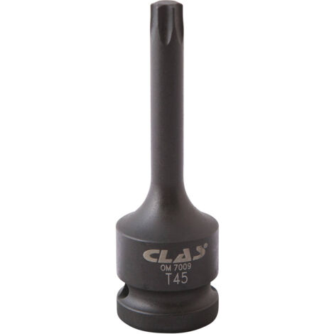 Douille embout choc torx T45 1/2" Cr-Mo - SA 7019 - CLAS Equipements