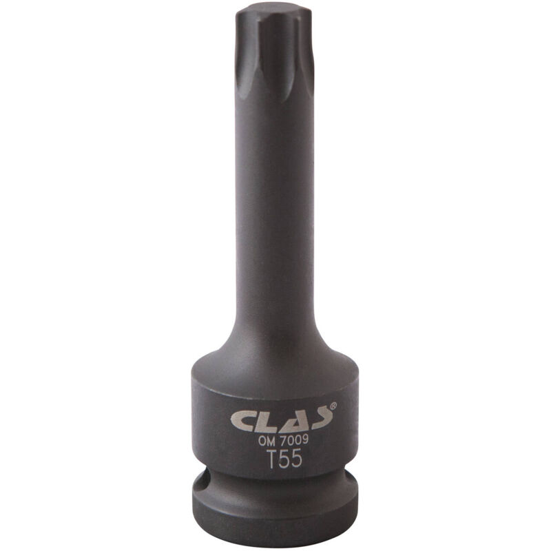 Clas - Douille embout choc torx T55 1/2' Cr-Mo - sa 7024 Equipements