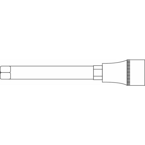 Douille embout héxagonal 12mm L.140mm 1/2'' CrV - SA 0392 - CLAS Equipements