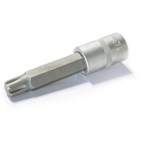Douille embout ribe M12 L.100mm 1/2'' CrV - SA 0311 - CLAS Equipements