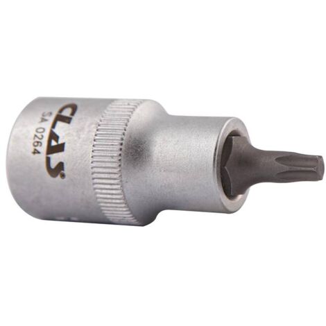 Douille embout torx T27 L.55mm 1/2'' CrV - SA 0264 - CLAS Equipements