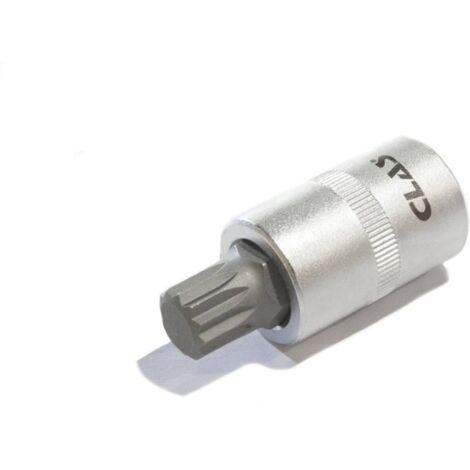 Douille embout XZN M9 L.55mm 1/2'' CrV - SA 0346 - CLAS Equipements