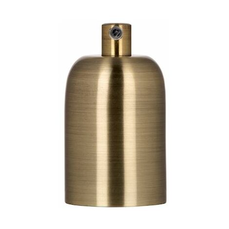 douille en aluminium - culot e27 - bronze antique - bailey 141946