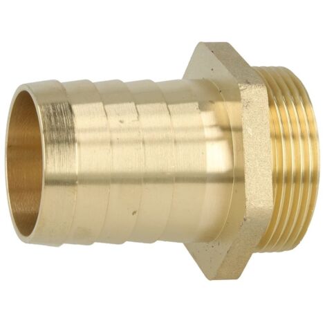 Douille en laiton à filetage mâle 1 1/2’’ pour le raccordement de tuyaux 1 1/2''