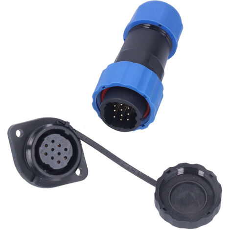 Douille étanche IP68 avec connecteur aviation mâle/femelle, 250V AC 5A, modèle SP2010 à broches