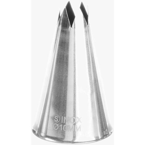Douille étoile pour douilles de poche à douille, acier, diamètre 10 mm - HENDI 551394