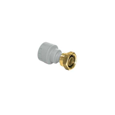Douille femelle en laiton pour écrou - STANDARD HYDRAULIQUE Dimensions : Ø15mm x 1/2".