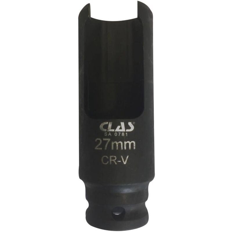 Douille fendue 27mm 1/2' CrV pour extracteurs d'injecteurs - sa 0781 Clas Equipements