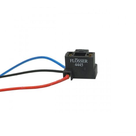 Douille fiche support porte ampoule H4 12V Flosser pour moto