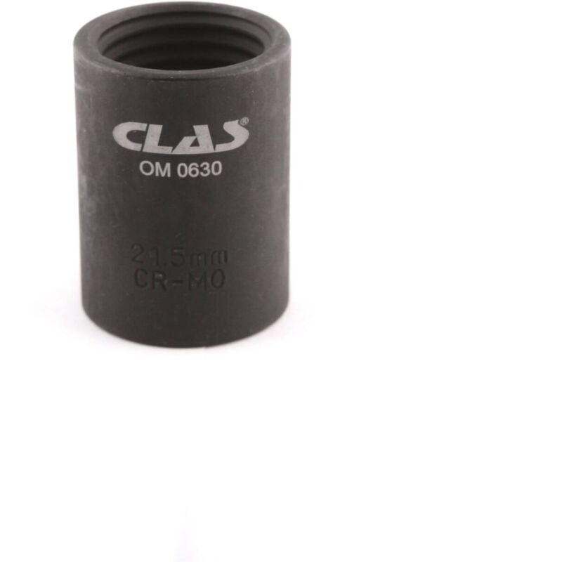 Douille filetage inversé 21.5mm L.38mm 1/2' Cr-Mo - sa 0634 Clas Equipements
