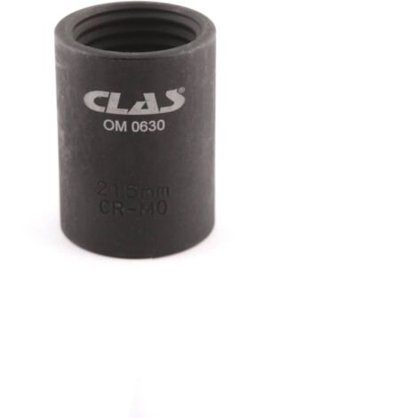 Douille filetage inversé 21.5mm L.38mm 1/2" Cr-Mo - SA 0634 - CLAS Equipements