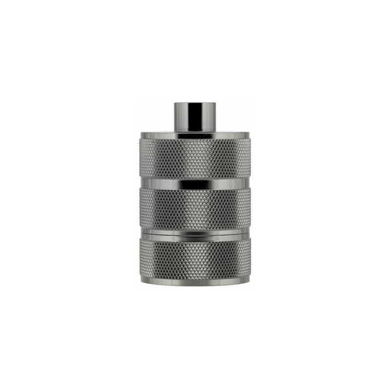 Bailey - douille en aluminium - culot -e27 - grid - noir 140325