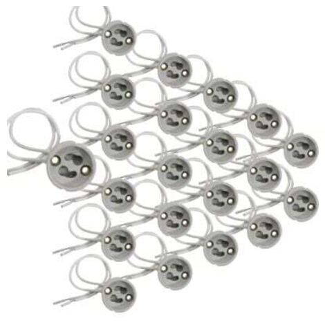 Douille GU10 - Pack de 20 - SILUMEN