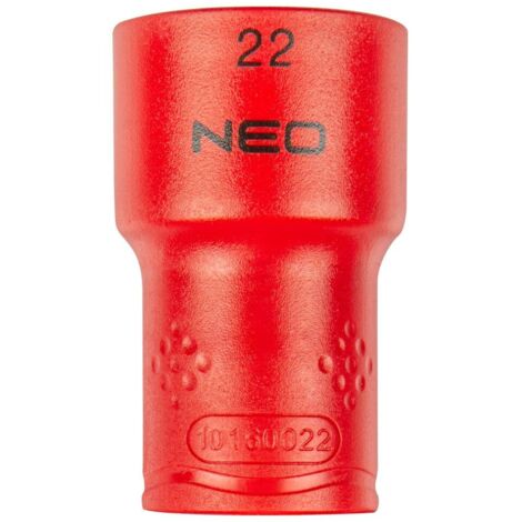 Douille hexagonale NEO 1/2"" 22 mm 1000 V - Durable et sûre