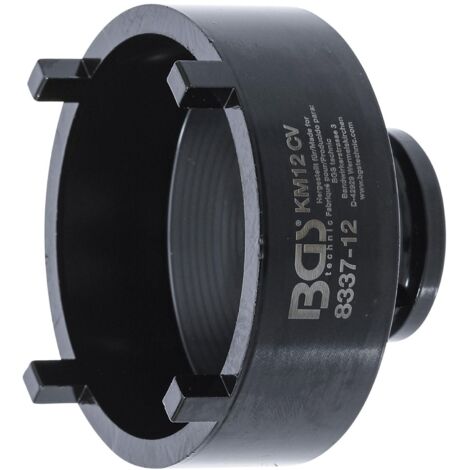 DOUILLE IMPACT CLE A ERGOTS DENTS EXTERIEURS KM12 (DIN 981) BGS