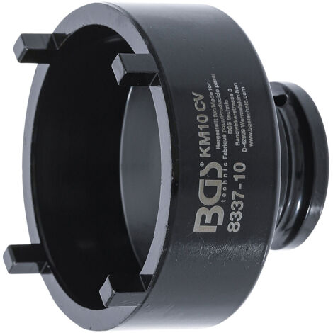 DOUILLE IMPACT CLES A ERGOTS DENTS EXTERIEURS KM10 (DIN 981) BGS