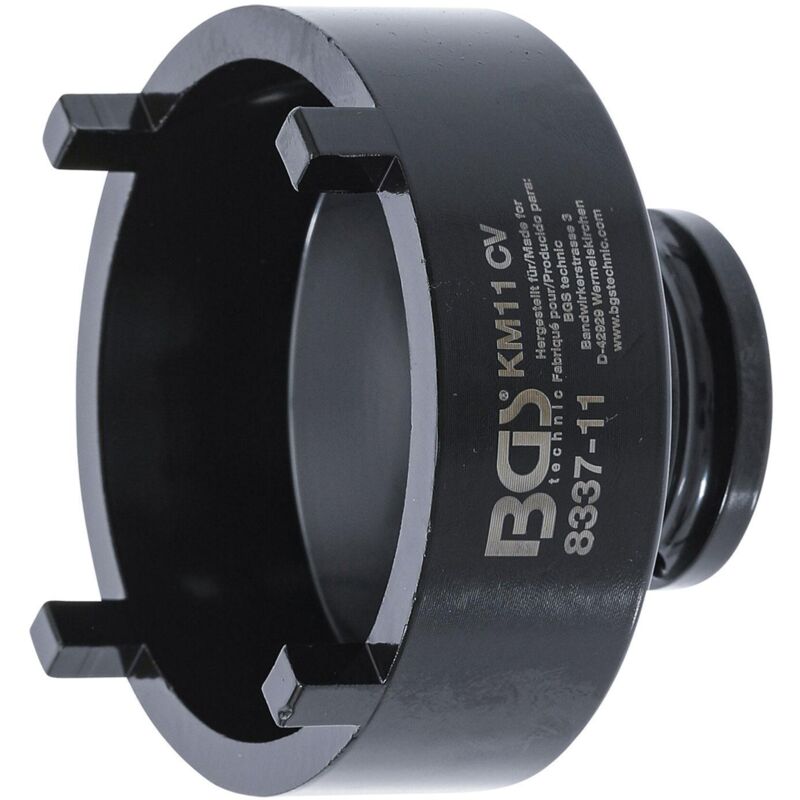 Douille impact cles a ergots dents exterieurs km11 (din 981) bgs