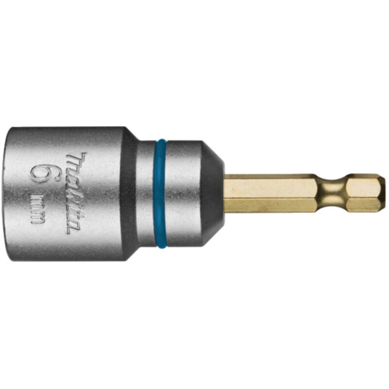 Makita - Douille pour tiges filetées Hexa 1/4'' 6mm B-42961