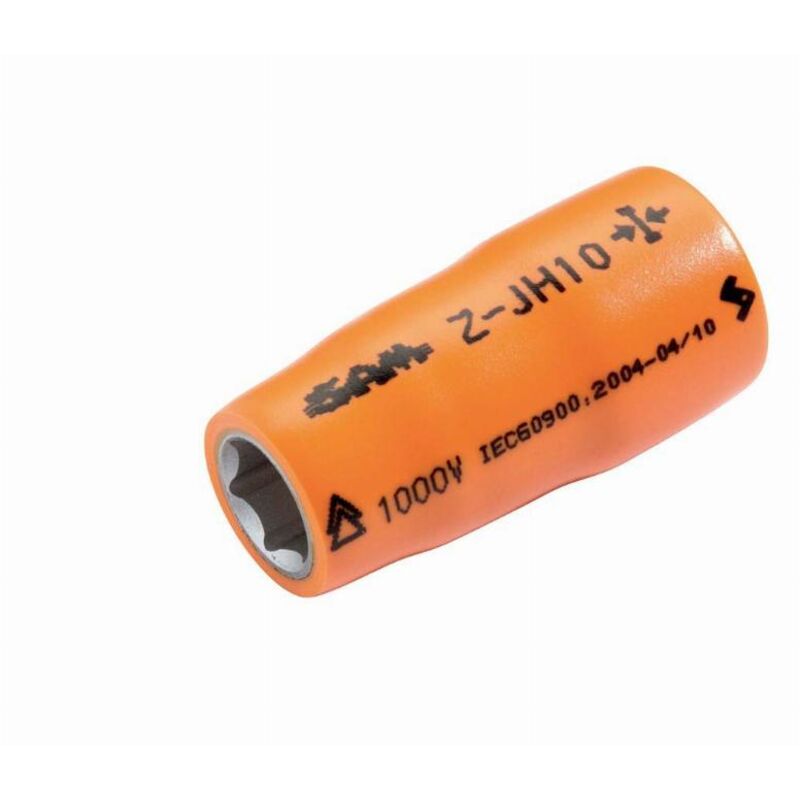 Sam Outillage - Douille sam 22mm 6 points, entraînement Carré 3/8' Isolée ( Prix pour 1 )