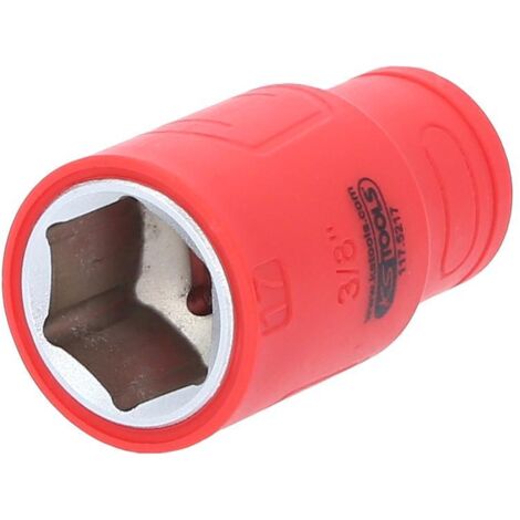 Douille isolée 3/8", 17 mm
