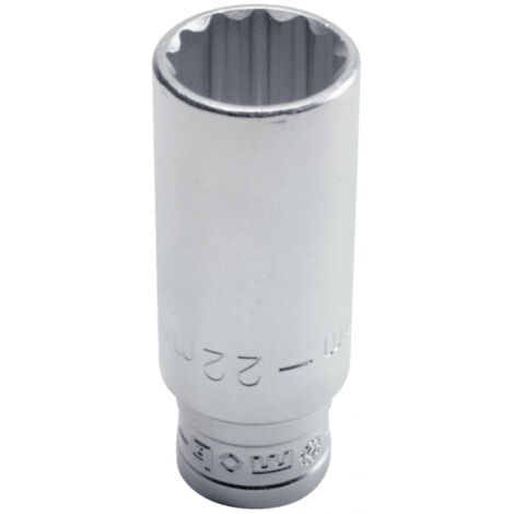 DOUILLE LONGUE 1/2'' 12 PANS 18MM MOB - 9227180001