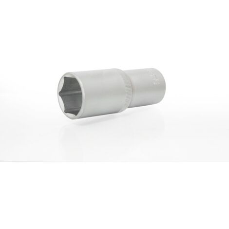 DOUILLE LONGUE 1/2'' 6 ANGLES SATINÉE 8MM - E-401-1508