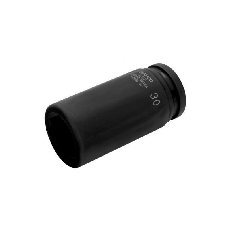 Douille à choc longue 6 pans 3/4, dimensions métriques, et finition phosphatée - Bahco