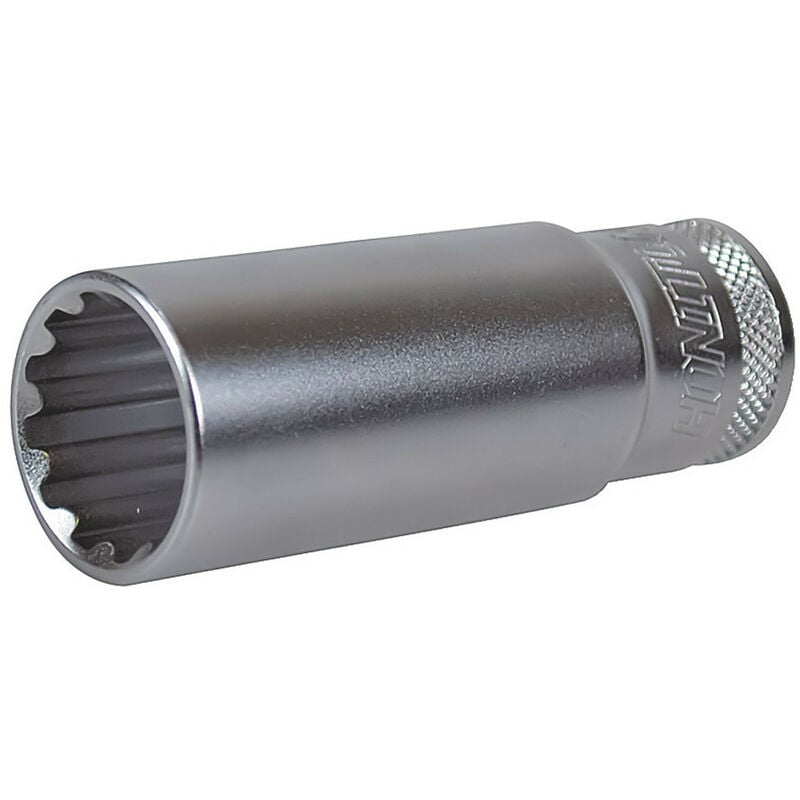 Autobest - Douille longue 32 mm multi empreinte chrome vanadium