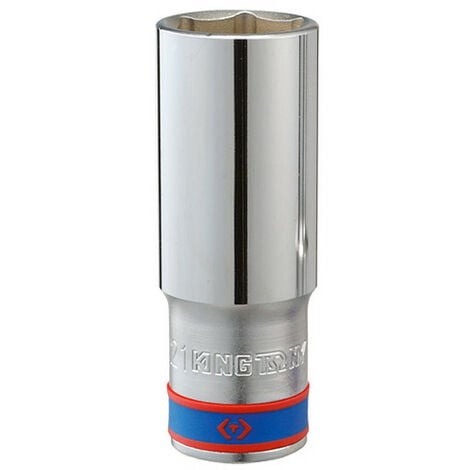 Douille longue métrique 6 pans 3/4 - 50 mm - -