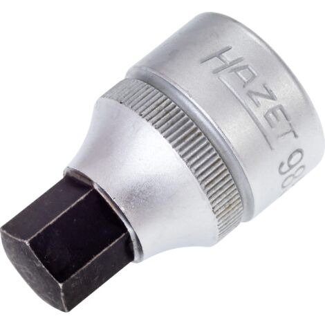 Douille mâle 985-12 ∙ Carré creux 1/2 pouce (12,5 mm) ∙ Profil à 6 pans intérieurs ∙ Taille 12 mm