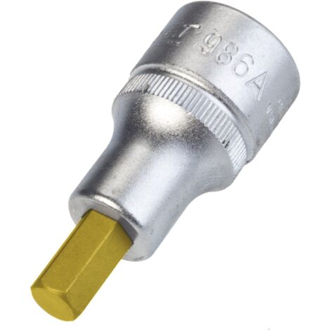 Douille mâle 986A-5/16 ∙ Carré creux 1/2 pouce (12,5 mm) ∙ Profil à 6 pans intérieurs ∙ Taille 5/16″