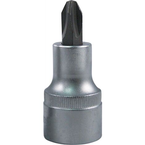 Douille male carré 1/2"PH2 FORTIS
